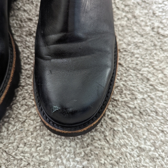 Stuart Weitzman Leather Ankle Boot - Picture 6 of 12